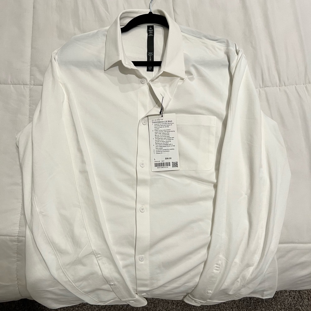 Lululemon Commission Long Sleeve Shirt.